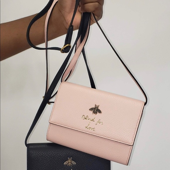 Gucci Cellarius Blind for Love Crossbody in Perfect Pink - Picture 9 of 9